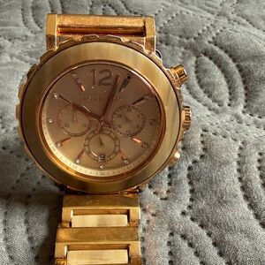 Michael Kors Rose Gold Chronograph Watch
